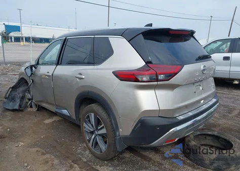 2021 Nissan Rogue Platinum from USA, damaged, VIN JN8AT3DDXMW310898